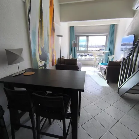 Apartmán Cap D'agde Vue Port Et Parking Terrasse La Desirade *
