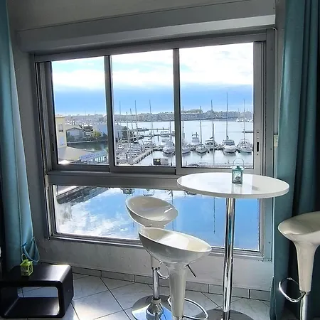 Apartmán Cap D'agde Vue Port Et Parking Terrasse La Desirade *